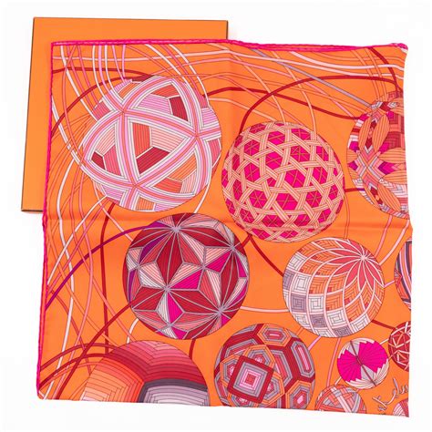 hermes scarf art du tamari|Hermès L'Art du Temari Silk Scarf .